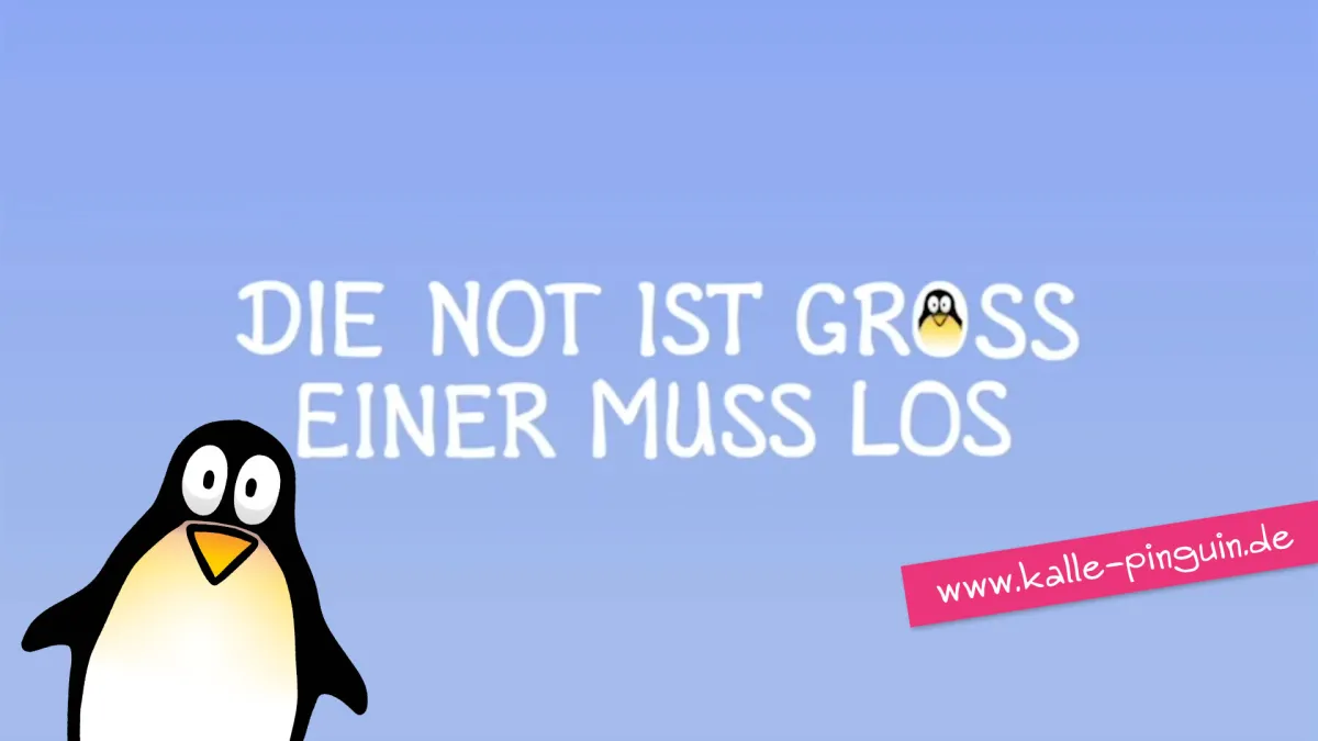 Ein Kalle Pinguin Kinderbuch Abenteuer