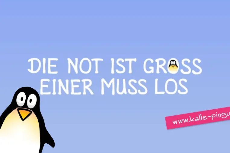 Kinderbuch-Trailer Kalle Pinguin Bild: Kinderbuch-Trailer Kalle Pinguin