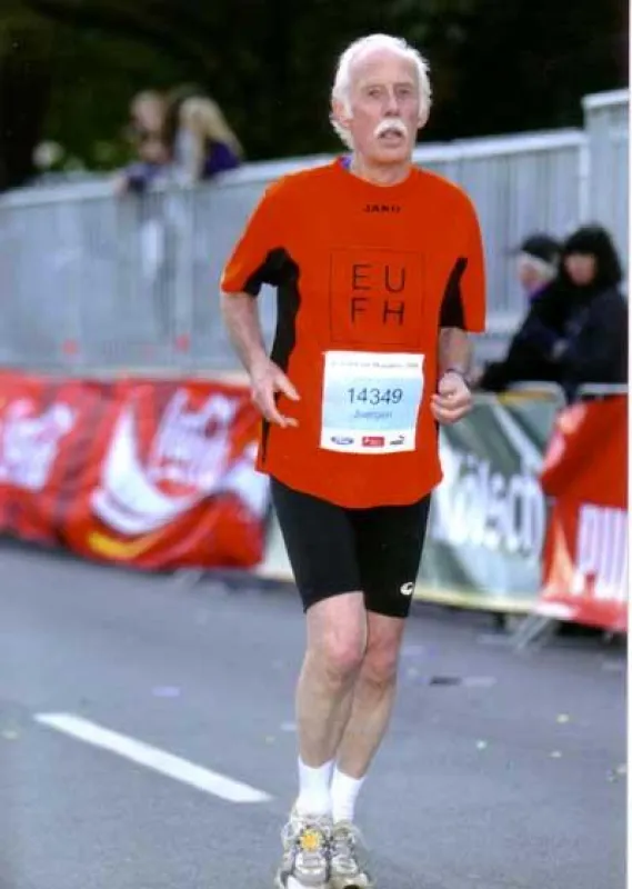 Marathon-Mann Prof. Dr. Jürgen Dröge