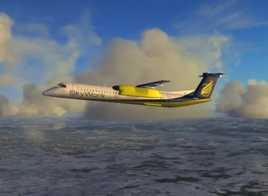 Bild: SkyWork Airlines setzt beim Steigflug auf Softwarespezialisten Airpas Aviation