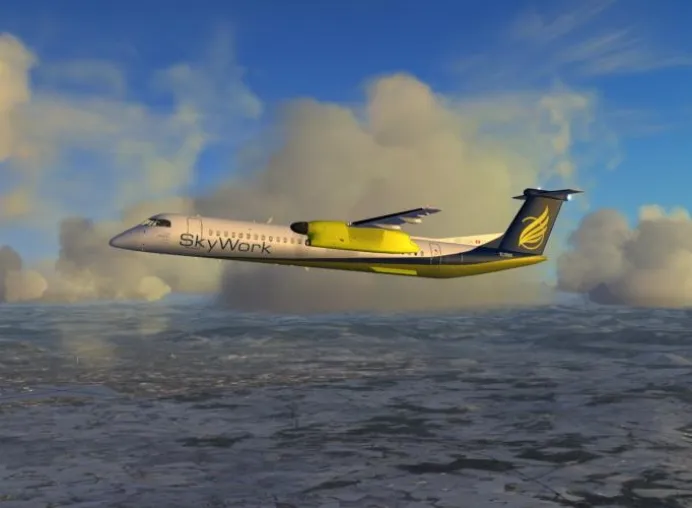 Bild: SkyWork Airlines setzt beim Steigflug auf Softwarespezialisten Airpas Aviation