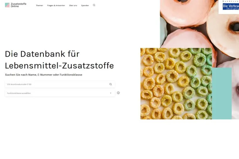 Bild: Zusatzstoffe in Lebensmitteln