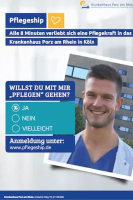Bild: Krankenhaus Porz am Rhein startet www.pflegeship.de als Kampagne