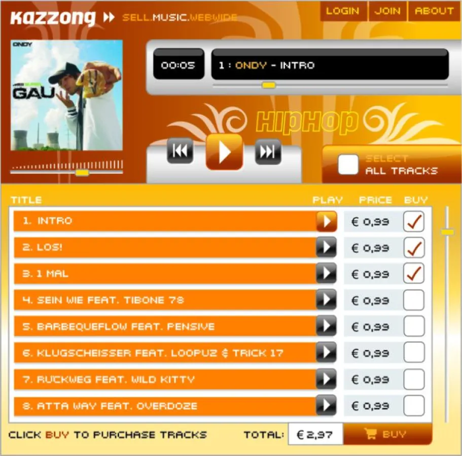 Ein easyShop von Kazzong wie er immer öfter im Internet anzutreffen ist