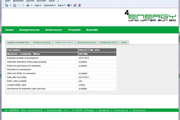 Bild: 4ENERGY meldet neues Kundeninformationssystem