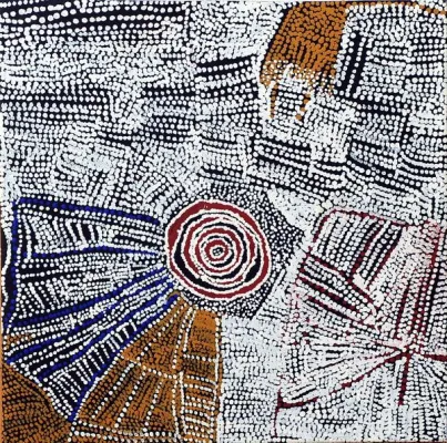 Bild: TJANABI (feiern) - ARTKELCH zeigt Contemporary Aboriginal Art in Freiburg