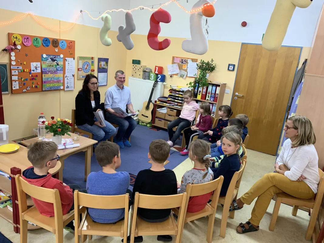 Yvonne Heyden und Rainer Junold lesen vor