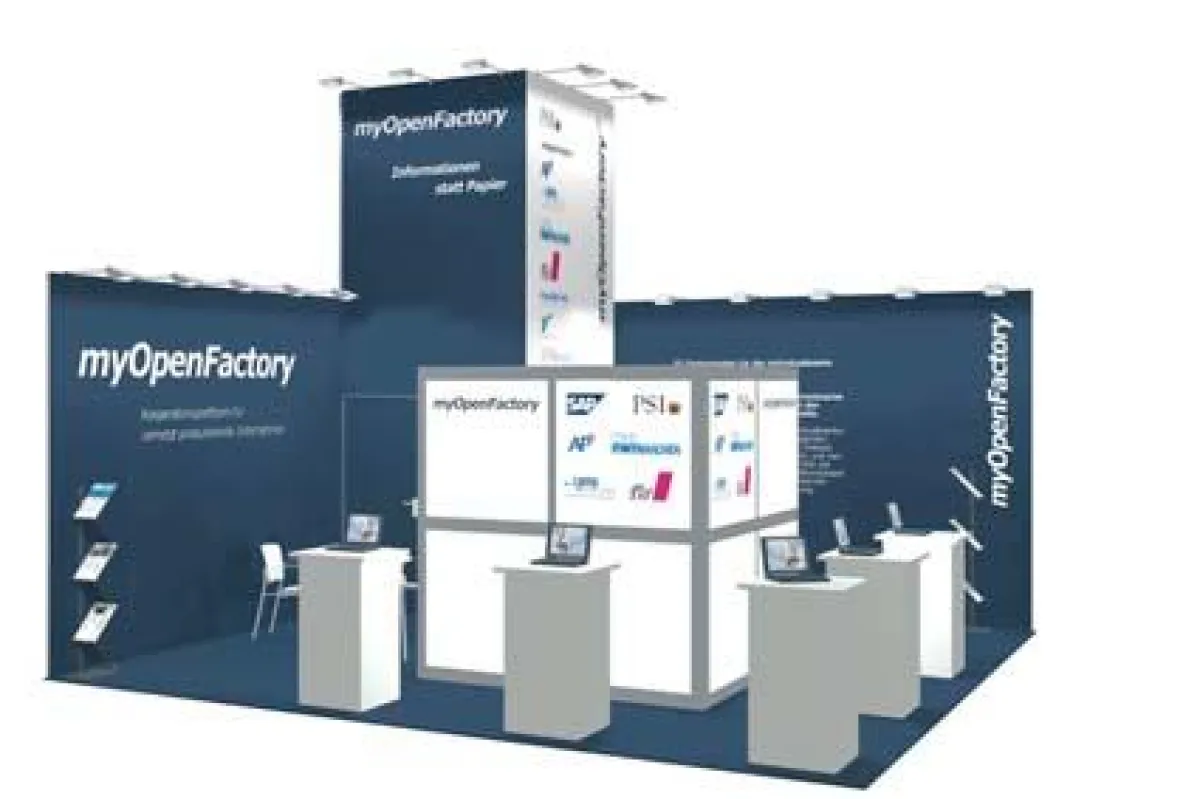 Stand auf der HMI
