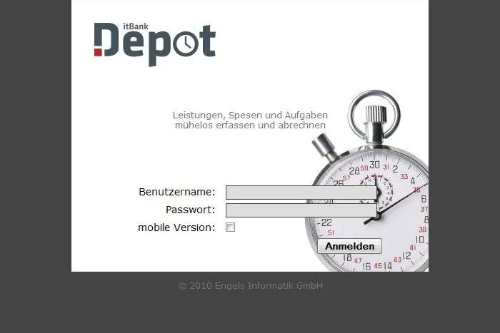 Bild: Nein zu Stundenzettel - Ja zu itBank Depot