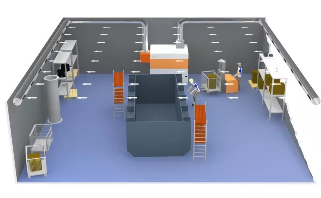Bild: Neues Push/Pull-System von KEMPER setzt Maßstäbe in der Raumluftreinigung