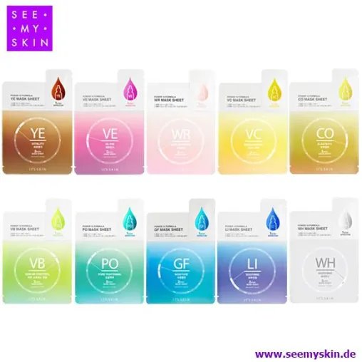 It's Skin Power 10 Formula Mask Sheet ist der neue Beautytrend aus Korea Bild: It's Skin Power 10 Formula Mask Sheet ist der neue Beautytrend aus Korea