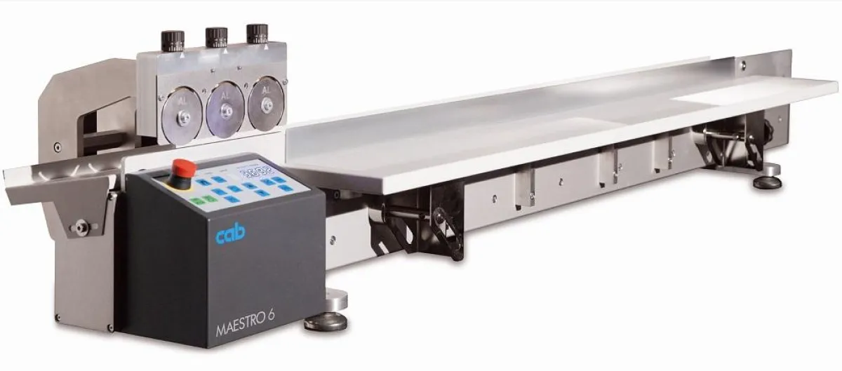 Beim MAESTRO 6 ist die Trennlänge stufenlos einstellbar.