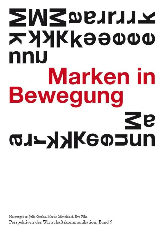 Buchcover Marken in Bewegung