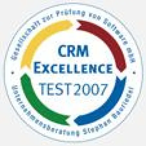 Bild: Qualitätssiegel „CRM Excellence“