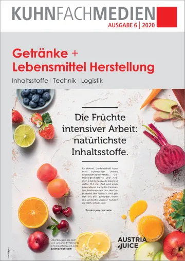 Bild: Die neue »Getränke + Lebensmittel Herstellung« ist umfangreich wie noch nie