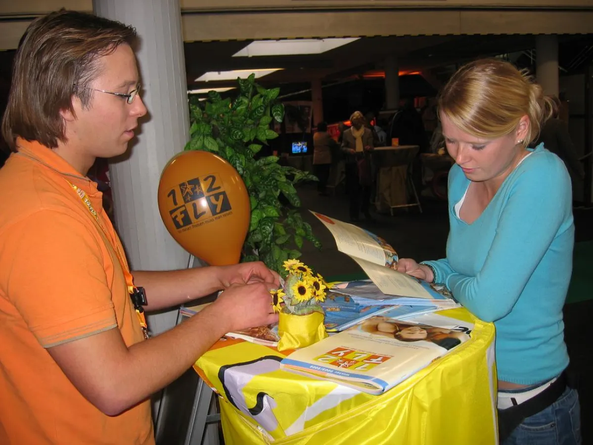 Bewerbergespräche am animateure.de Stand zur ITB Berlin