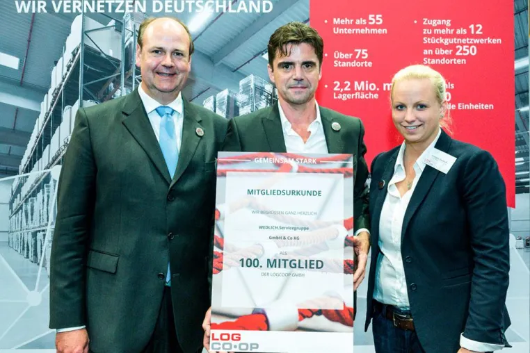 Bild: 100. Mitglied: Logistiknetzwerk LogCoop setzt Wachstumskurs fort