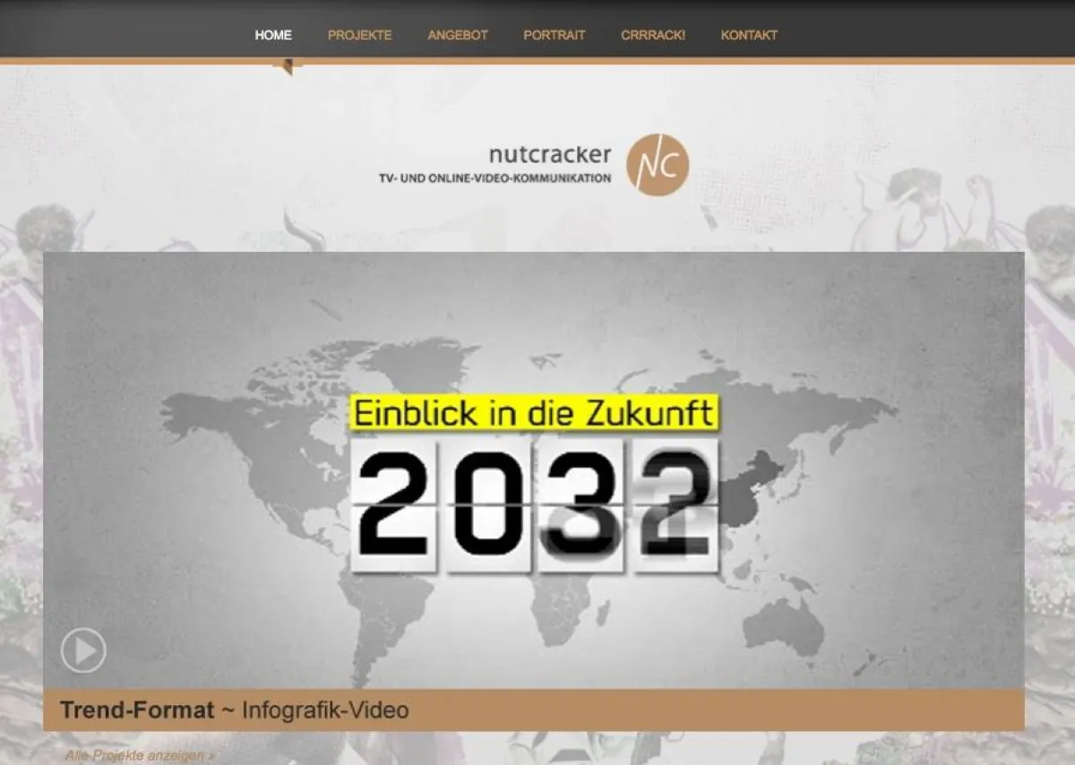 Der neue nutcracker-Webauftritt: viele interessante Insider-Infos und spannende Online-Video-Projekte.
