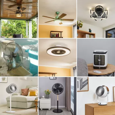 Lampenwelt.de präsentiert Ventilatoren von leuchtend bis smart Bild: Lampenwelt.de präsentiert Ventilatoren von leuchtend bis smart