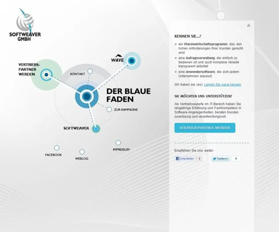 Vertriebspartnersuche Softweaver