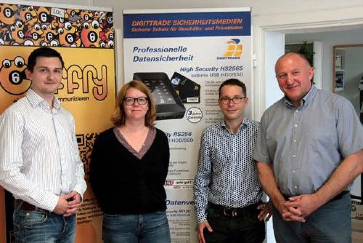 Sommertour zum Mittelstand im Saalekreis - Sebastian Striegel, Bündnis 90/Die Grünen besucht Chiffry