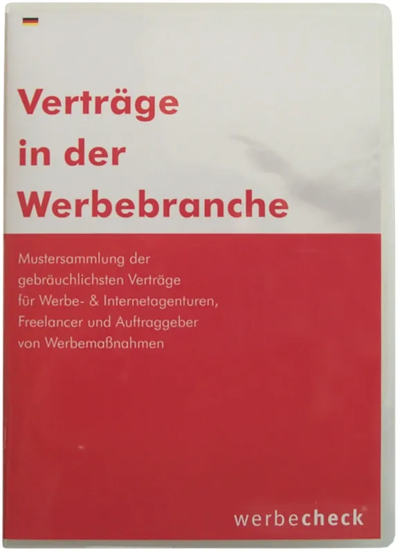 Musterverträge für Werbeagenturen und Freelancer - Subskriptionspreis bis 31.03.2005