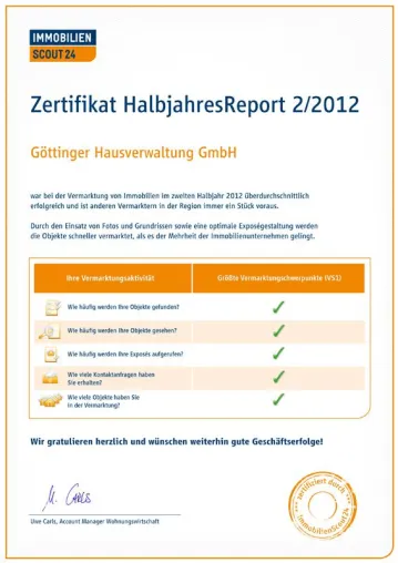 GöHv ist anderen Immobilienmaklern weit voraus Bild: GöHv ist anderen Immobilienmaklern weit voraus