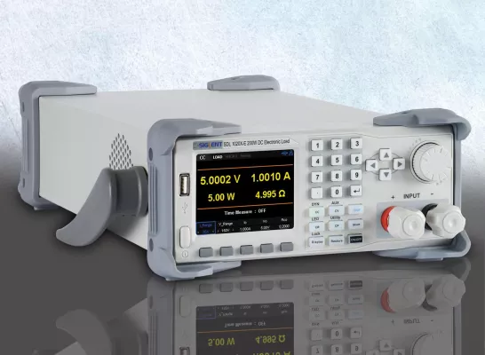 Bild: Programmierbare DC-Lasten bis 300 W - Die Siglent SDL1000X(-E)-Serie