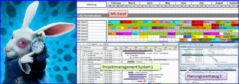 Arbeitszeiterfassung mit dem Project Viewer für MS-Project Bild: Arbeitszeiterfassung mit dem Project Viewer für MS-Project