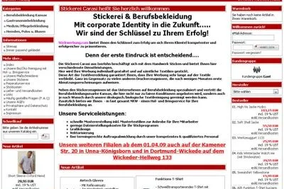 Stickerei und Berufsbekleidung Carasi für einen gelungenen Auftritt Bild: Stickerei und Berufsbekleidung Carasi für einen gelungenen Auftritt