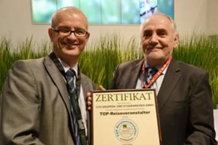 Bild: CTS Gruppen- und Studienreisen ist TOP-Reiseveranstalter