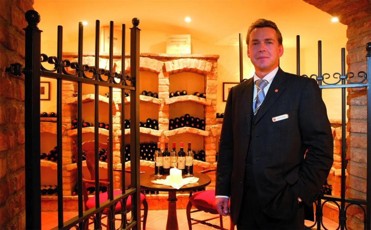 Sommelier Peter Sonntag im im