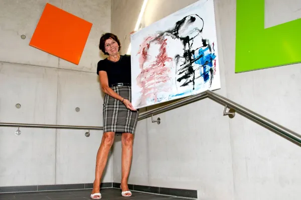 Bild: Kunstausstellung „Ohne Worte“ im Knappschaftskrankenhaus