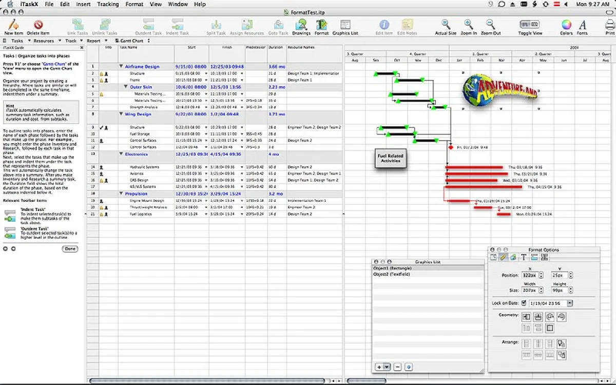 iTaskX - Die Projektmanagementlösung für Mac OS X