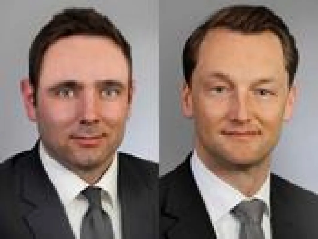 Daniel Sehnert (links) und Dirk Richter vom „AENGEVELT-Kompetenzzentrum Industrie & Logistik“