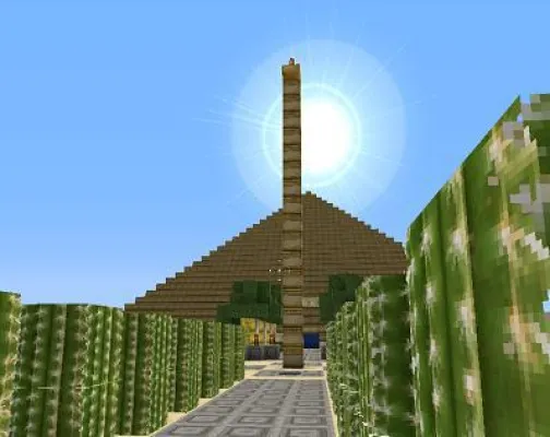 Bild: Urlaub an den Pyramiden - zu Hause