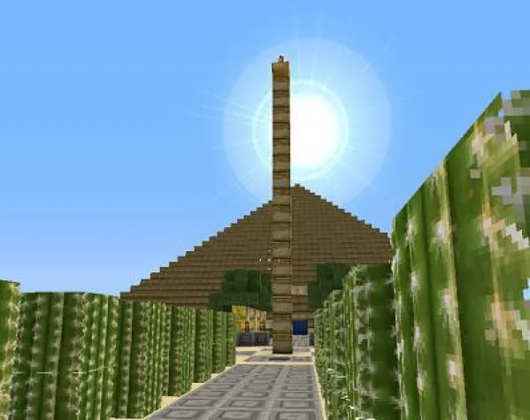 Bild: Urlaub an den Pyramiden - zu Hause