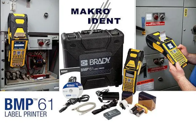 Bild: Brady BMP61: Tragbarer Hochleistungs-Etikettendrucker