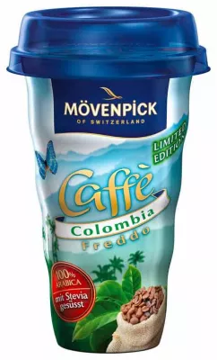 Mövenpick Eiskaffee mit kolumbianischem Temperament Bild: Mövenpick Eiskaffee mit kolumbianischem Temperament