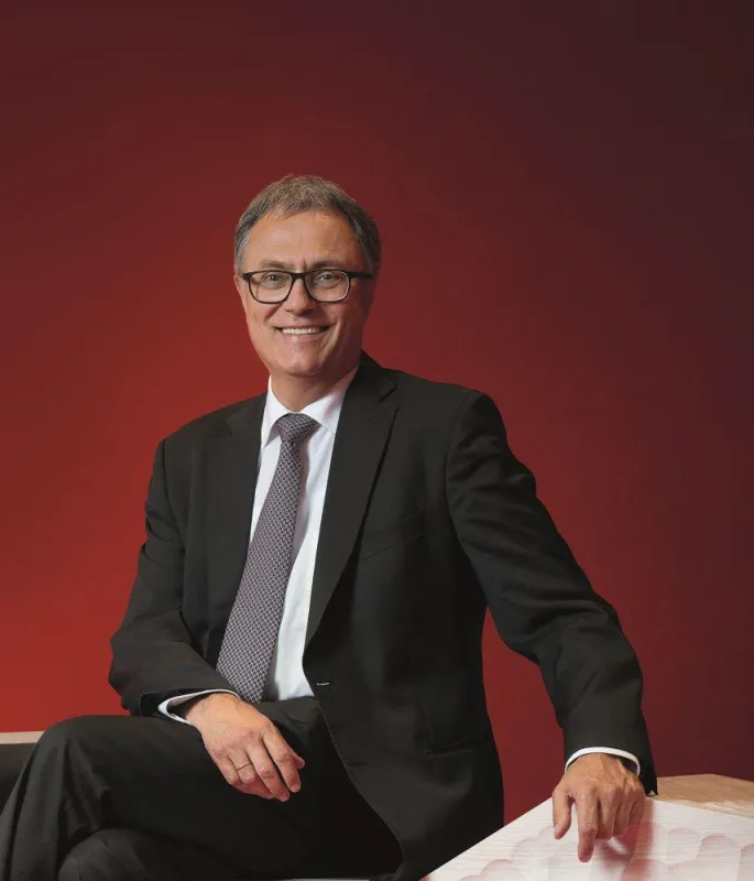 Dr. Hans-Hinrich Kruse, Vorstandsvorsitzender der Konrad Hornschuch AG