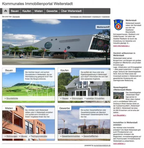 Weiterstadt und Dieburg mit eigenem Immobilienportal Bild: Weiterstadt und Dieburg mit eigenem Immobilienportal