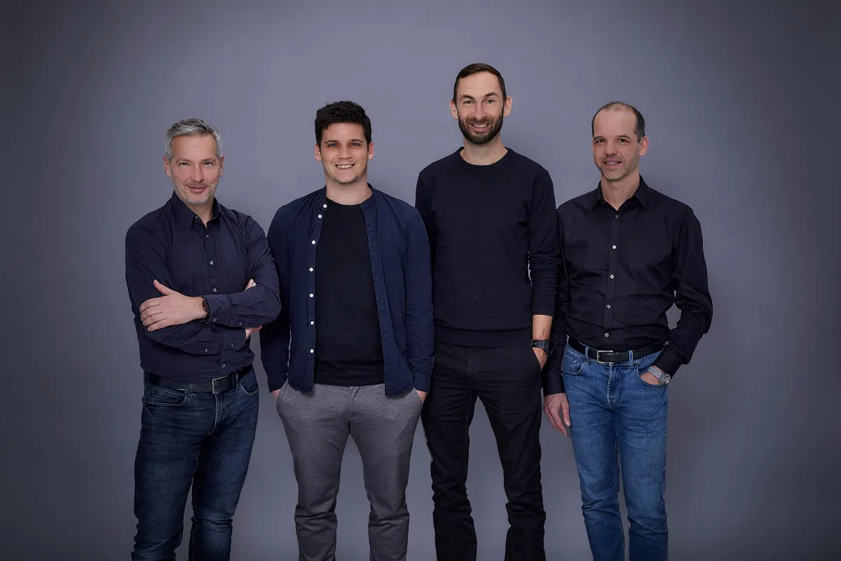 vlnr.: Stephan Lechner, Dominik Strasser, Gernot Bernkopf, Albert Ortig (© Fotostudio Ulli Engleder)
