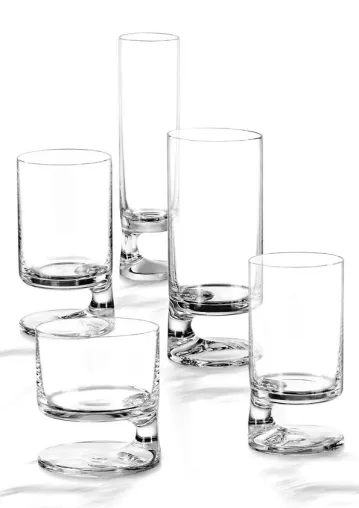Bild: Das Glas zum Rauchen: Smoke Glasserie von Joe Colombo