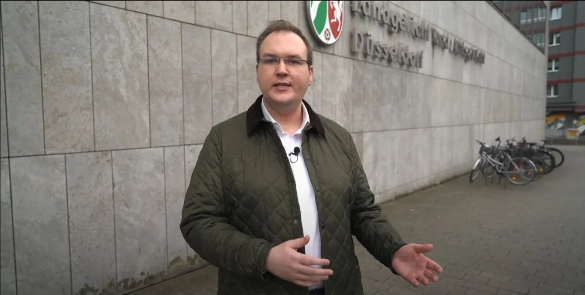 Presseanfrage beim AG Düsseldorf zur 1N Telecom (© VINQO Rechtsanwälte)