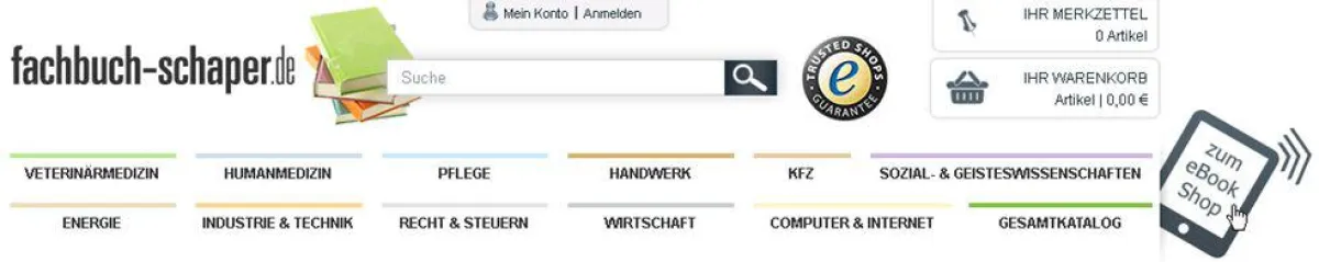 e-Books auf einen Klick bei fachbuch-schaper.de