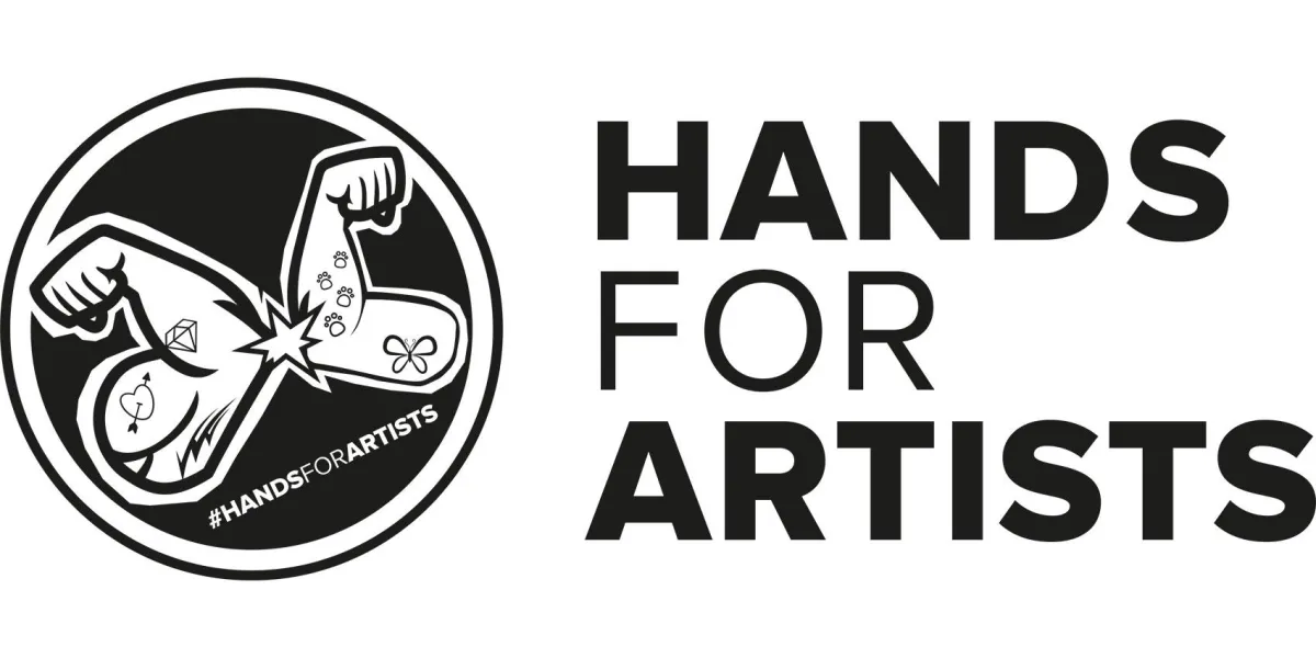 #handsforartists Logo