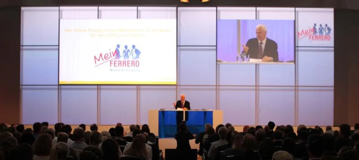 Ferrero Veranstaltung (Foto: Sollik, frei zur Veröffentlichung bei Namensnennung)