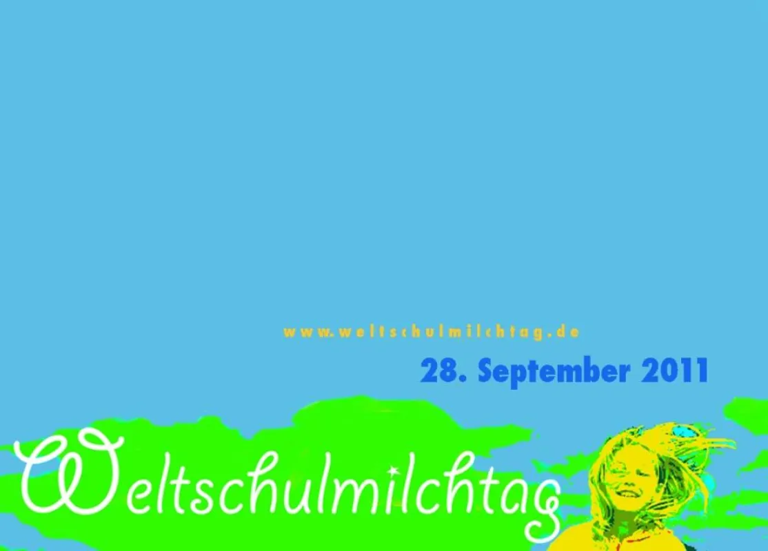 Motiv zum Weltschulmilchtag 2011