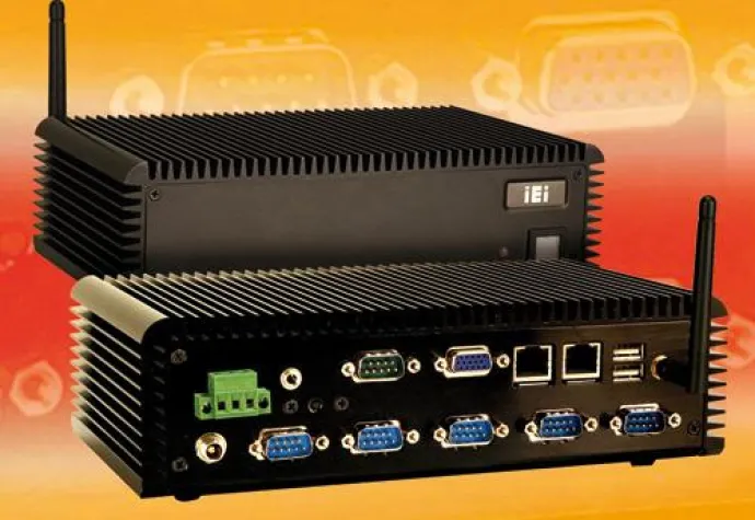 Lüfterloser, kompakter Box-PC mit Dual Core Bild: Lüfterloser, kompakter Box-PC mit Dual Core