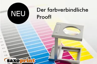 Saxoprint führt farbverbindlichen Proof ein Bild: Saxoprint führt farbverbindlichen Proof ein